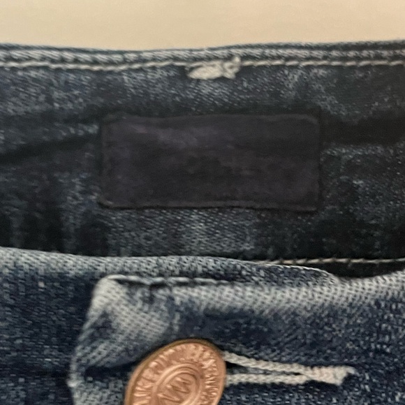 Mother High Waisted Looker Ankle Fray - Picture 4 of 7